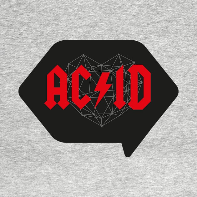 ACID Funny Drug Shirt Gift LSD by Panda Pope